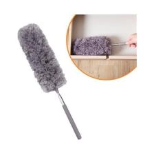 Roichill 140 cm Teleskopik Uzatılabilir Mikrofiber Yumuşak Başlıklı Gri Toz Alma Fırçası Toz Püskülü
