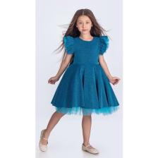 Mnk Baby & Kids Simli Şanzelize Kız Çocuk Abiye Elbise M00669