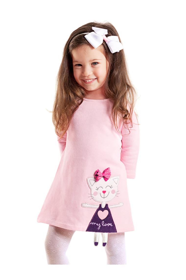 Denokids Yaramaz Kedi Elbise