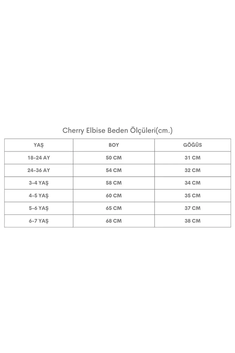 Parla Kids Kız Çocuk Bordo Cherry Fiyonklu Fırfırlı Keten Elbise Toka Takım