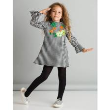 MSHB&G Floral Ekose Kız Çocuk Çiçekli Elbise