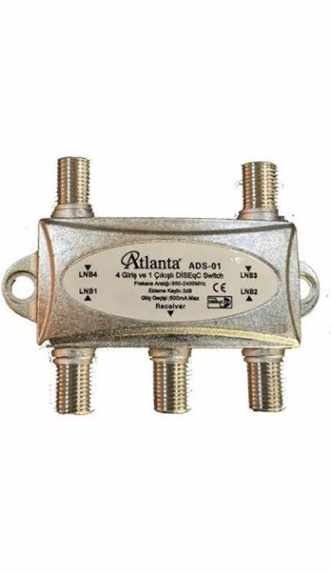 Atlanta ADS-01 1x4 1/4 DiSEqC Switch