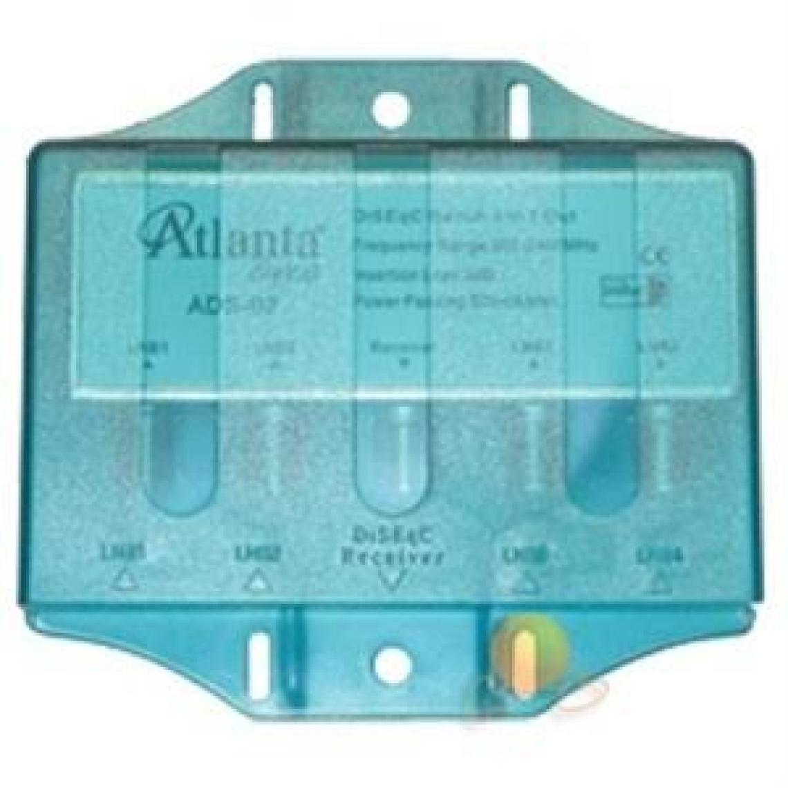 Atlanta ADS-02 1x4 1/4 DiSEqC Switch (Kapaklı Korumalı)