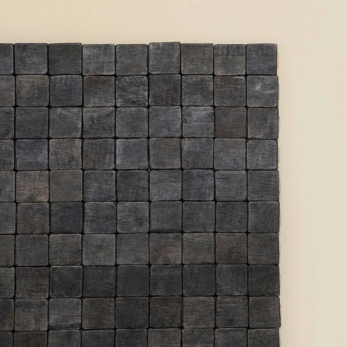 Chakra Costa Ahşap Paspas Siyah 60x100 cm