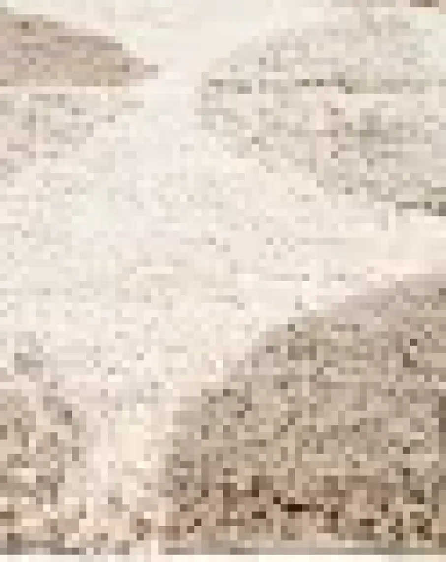 Irya Brook Tekli Banyo Paspası %100 Pamuk 70x110 Bej