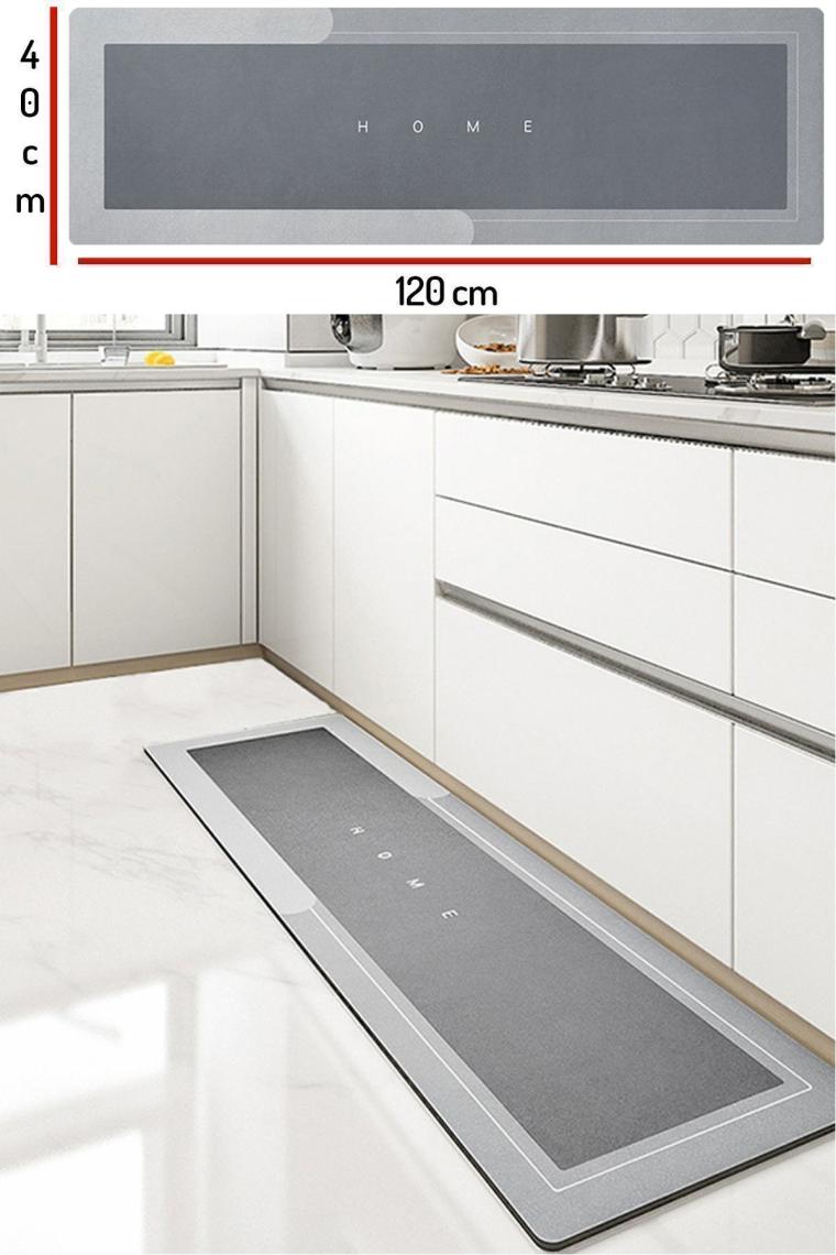 Su Emici Banyo Paspası Kaymaz Tabanlı Su Emici Yapı 40x120m Uzun