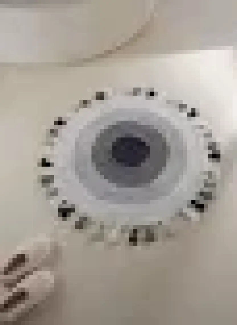 Irya Laura Yuvarlak Banyo Paspası %100 Pamuk 100x100 Ekru