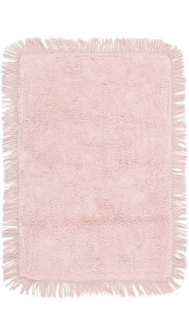 Irya Loris %100 Pamuk Banyo Paspası Pembe 70x110