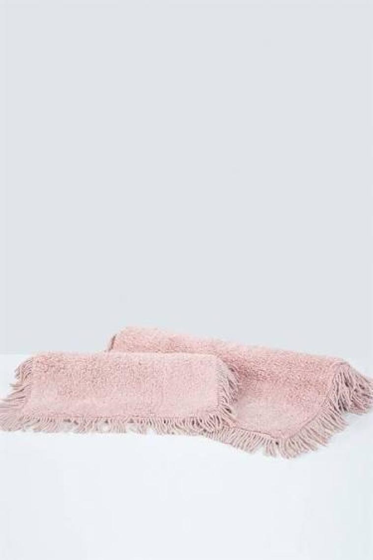 Irya Loris %100 Pamuk Banyo Paspası Pembe 70x110
