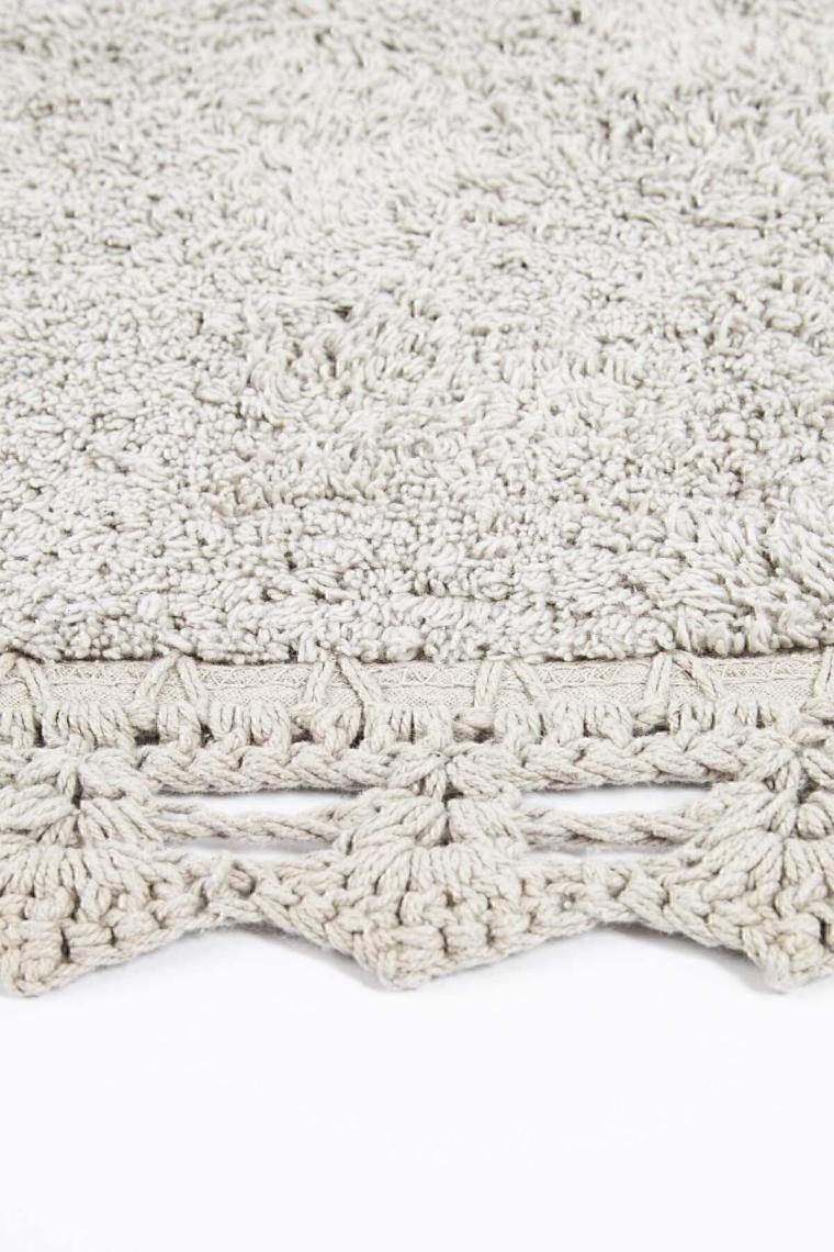 Lorna Banyo Paspası Gri 40x60+60x90