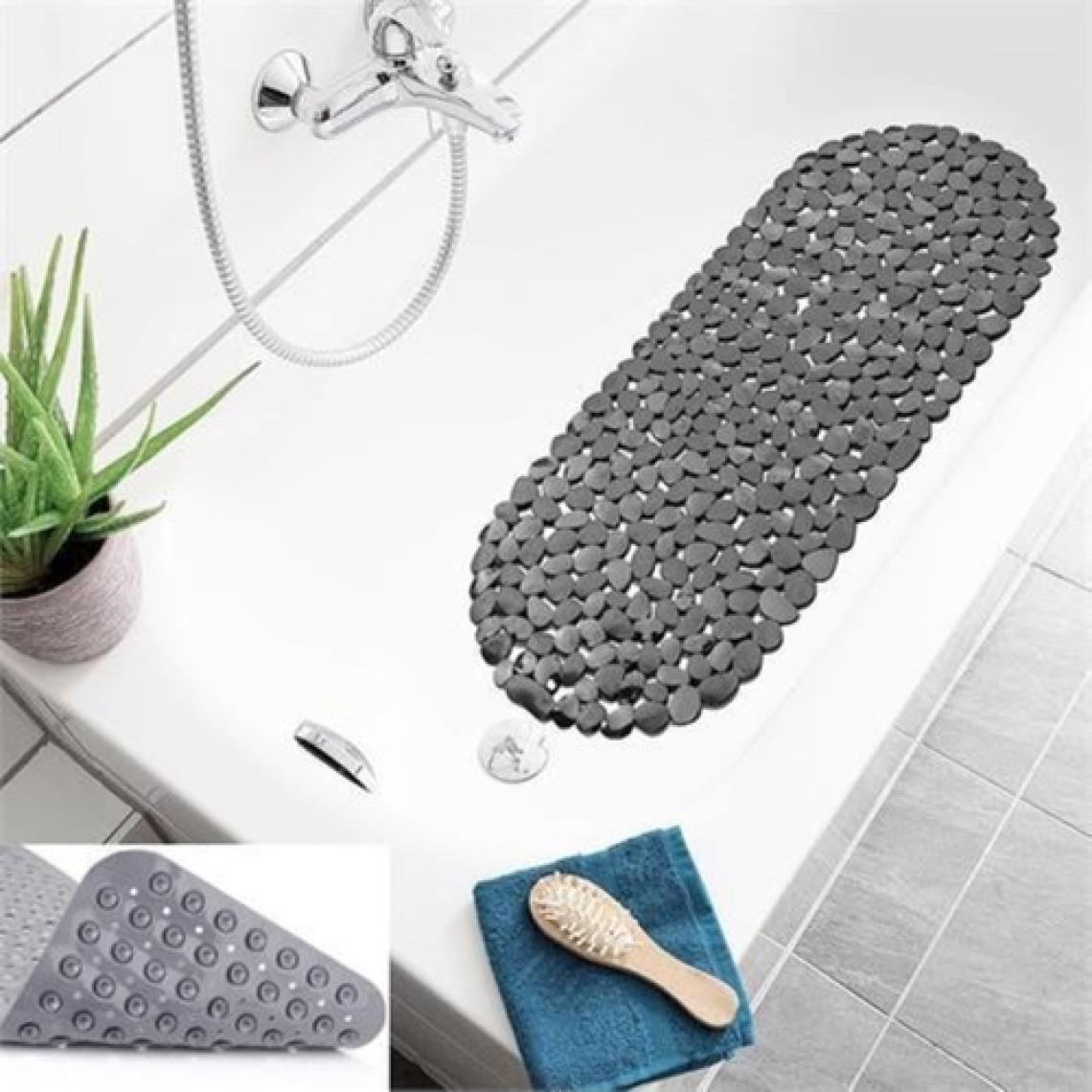 Main Shop Banyo Duş Kaydırmaz Paspası Design Gri 33 Vantuzlu