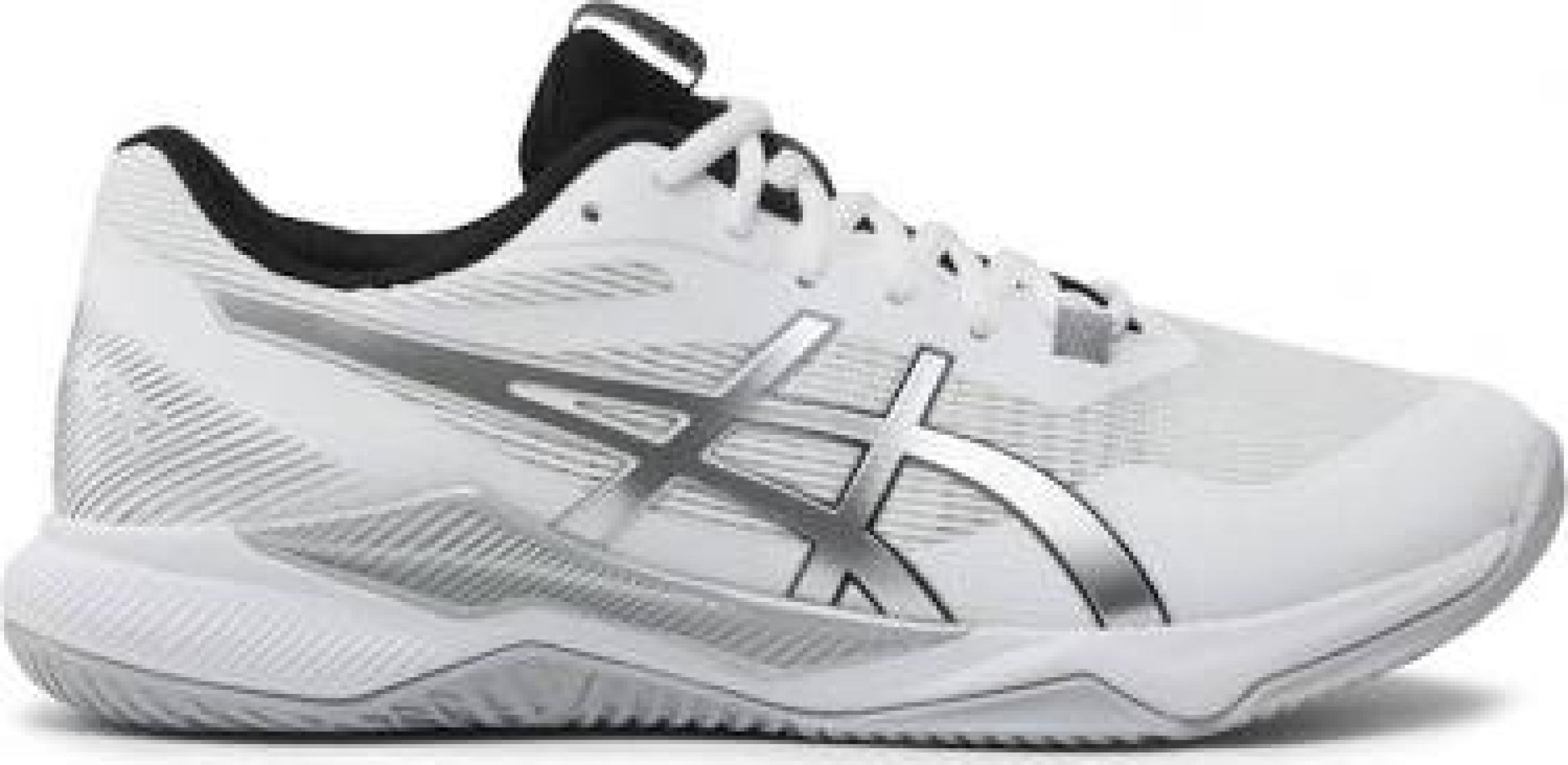 Asics Gel-Tactic Erkek Beyaz Gri Voleybol Ayakkabı