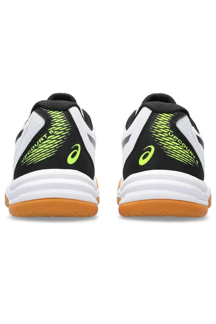 Asics Upcourt 5 Erkek Siyah-Beyaz Voleybol
