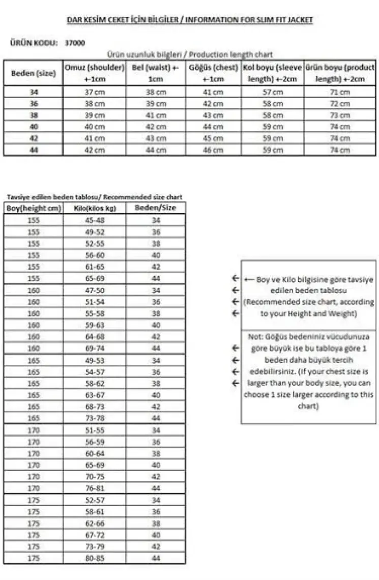 Jument Kadın 37000 Ceket