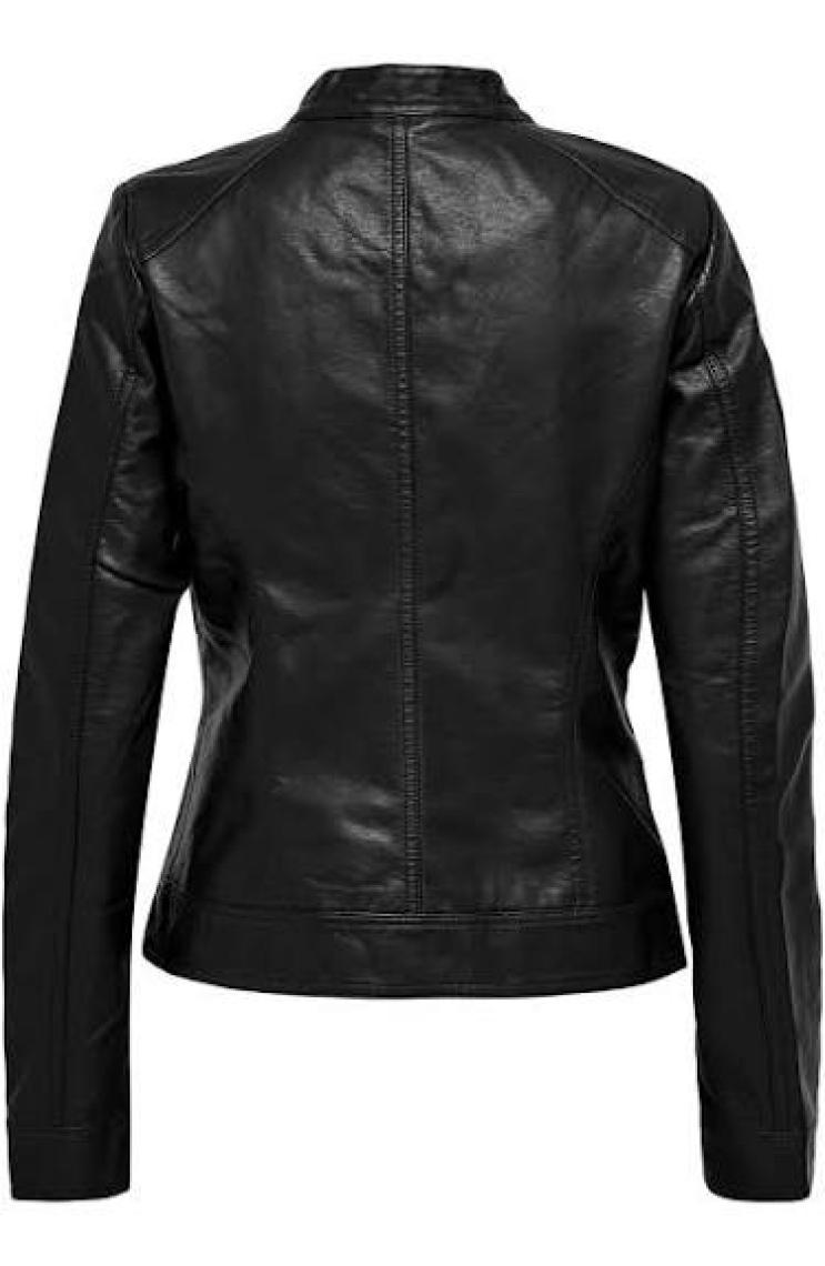 Only Kadın Ceket Onlbandit Faux Leather Biker Otw Noos