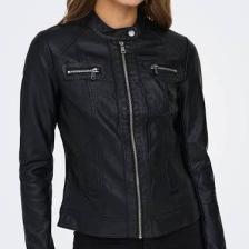 Only Kadın Ceket Onlbandit Faux Leather Biker Otw Noos