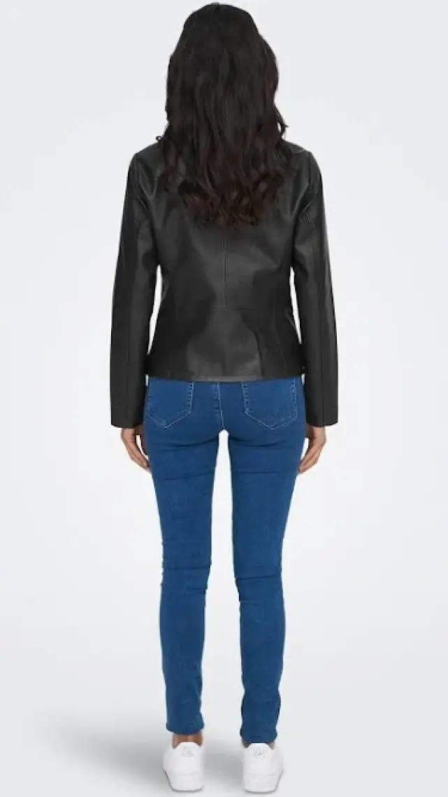 Only Onlnewmelısa Faux Leather Jacket cc Otw
