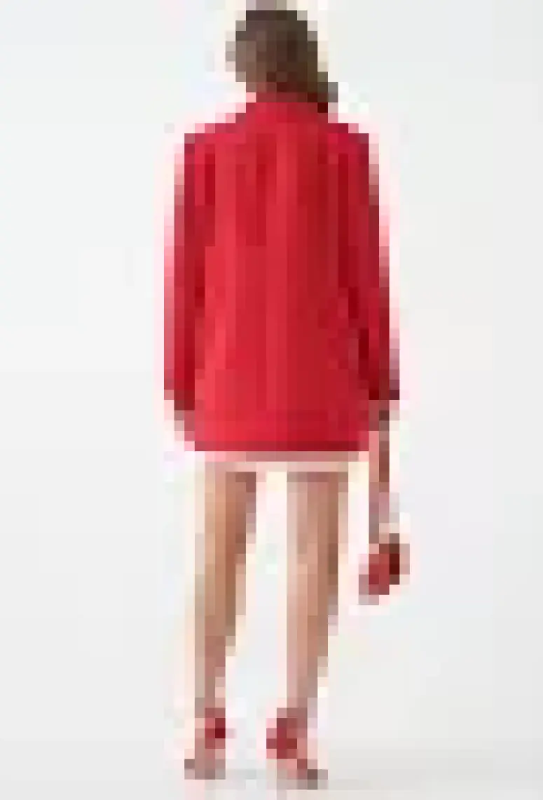 Kırmızı Blazer Ceket