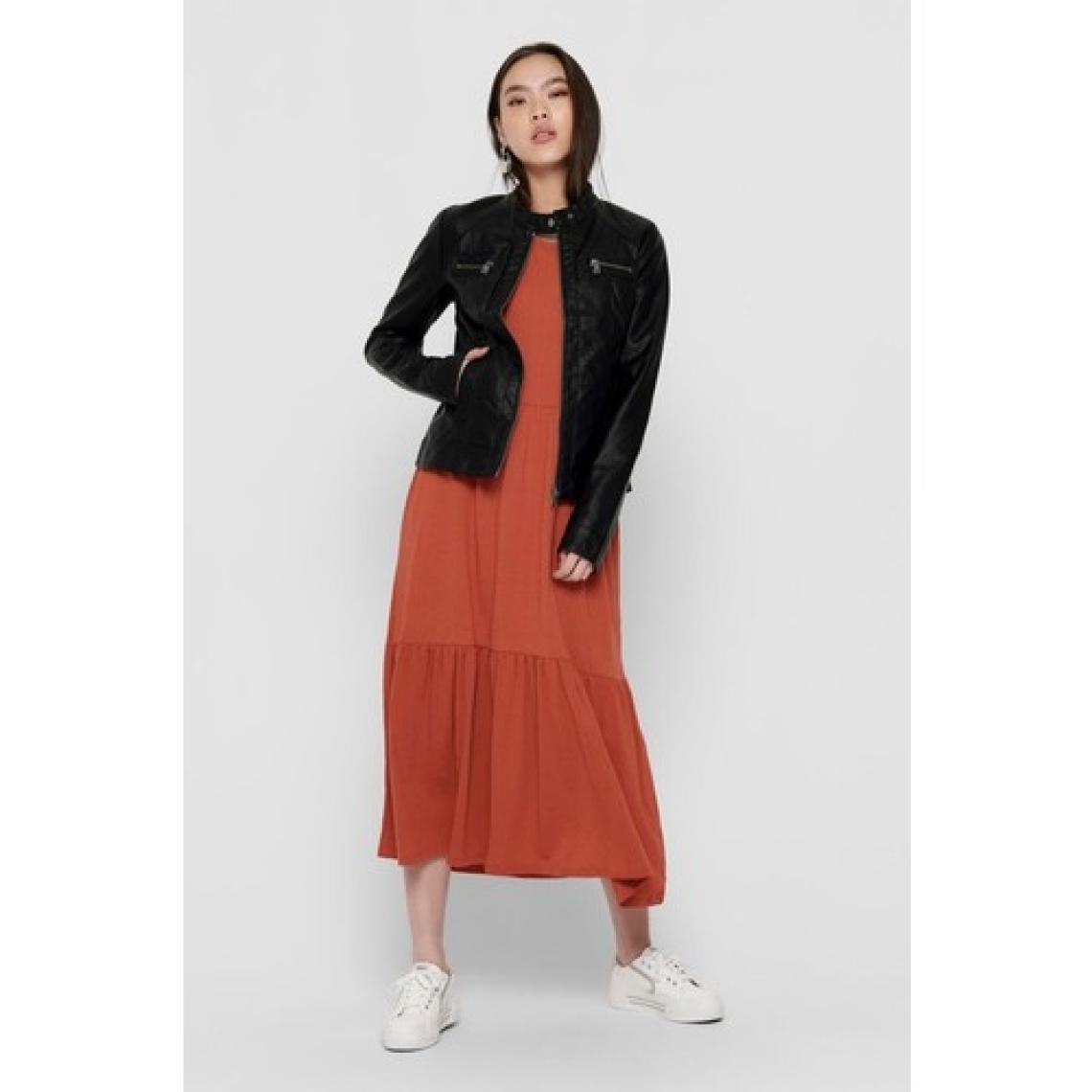 Only Kadın Ceket Onlbandit Faux Leather Biker Otw Noos