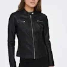 Only Kadın Ceket Onlbandit Faux Leather Biker Otw Noos