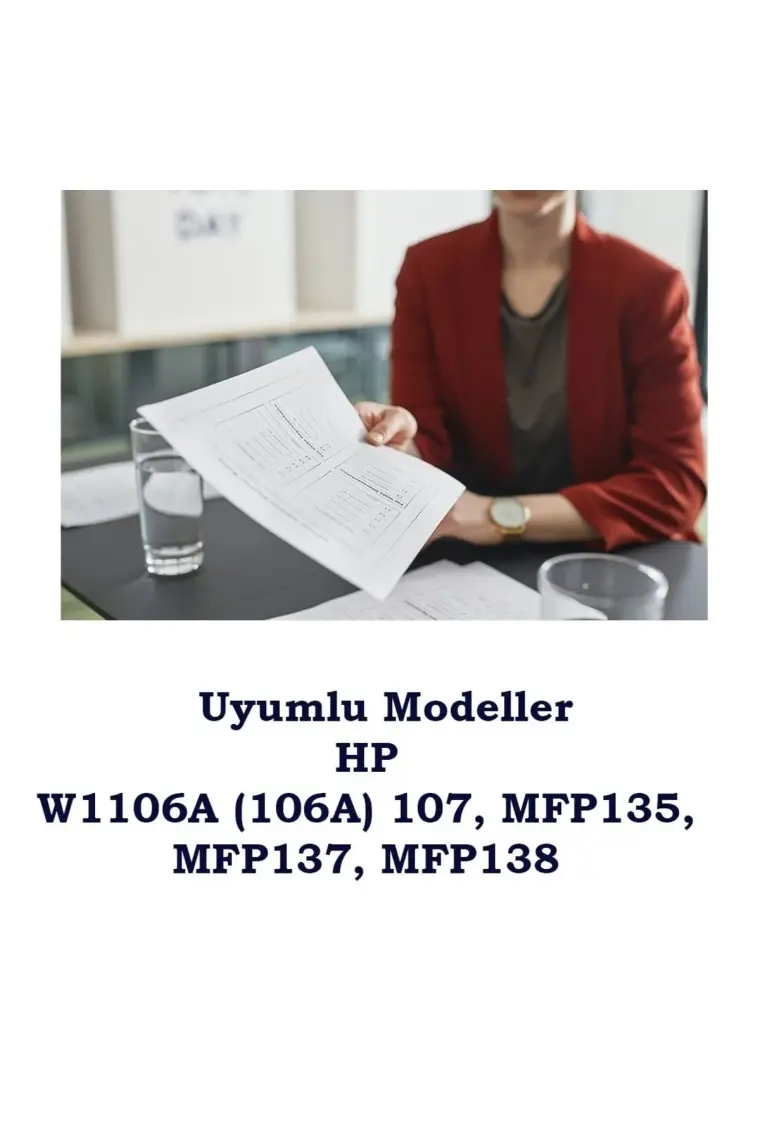 YSY HP 107W 107A HP106A W1106A 1K (1000) Sayfa Verimli Hp Mfp 135 137 138 Muadil Toner (Çipsiz)