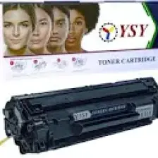 Ysy P1102 CE285A M1212NF P1109W M1217NFW Muadil Toner (Siyah, 2'li Paket) - YSY ÇİPLİ