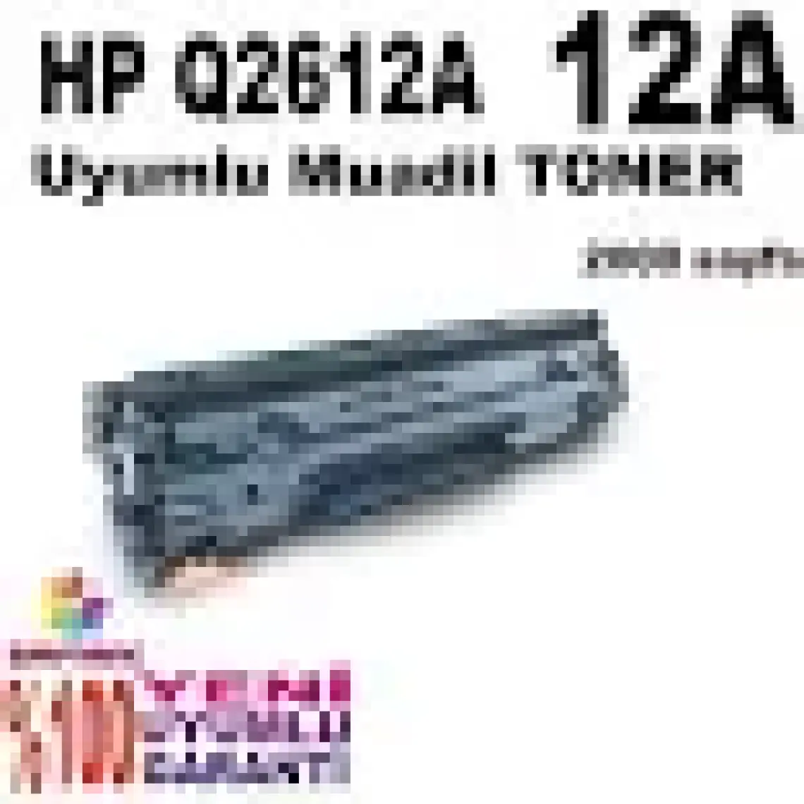 Ekoset LaserJet M1005 M1319 3052 3055 uyumlu Muadil Toner 12A