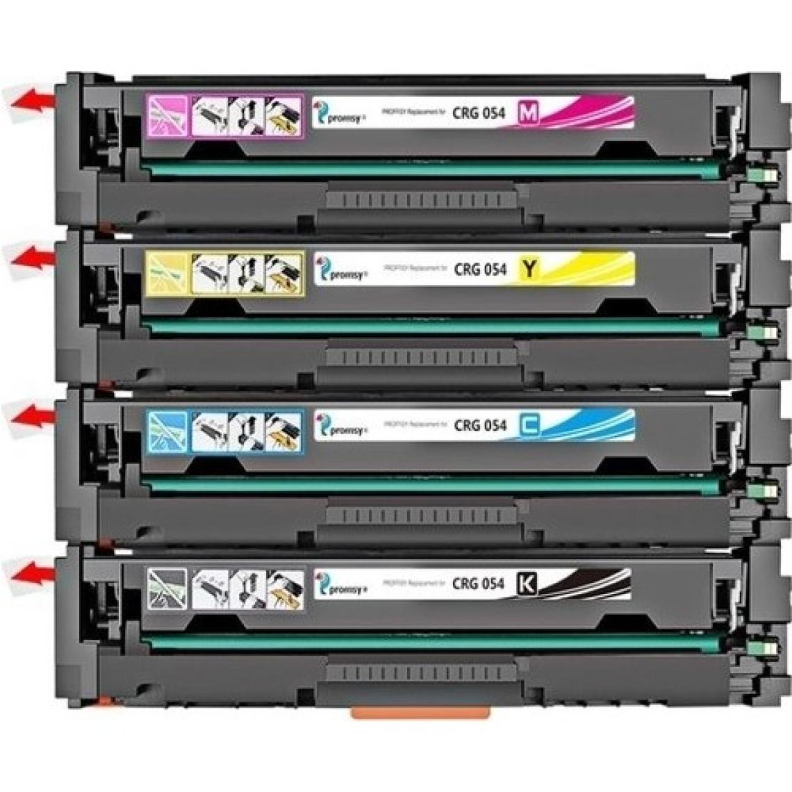 Muadil Canon CRG-067 4 Renk Set Çipli Muadil Toner