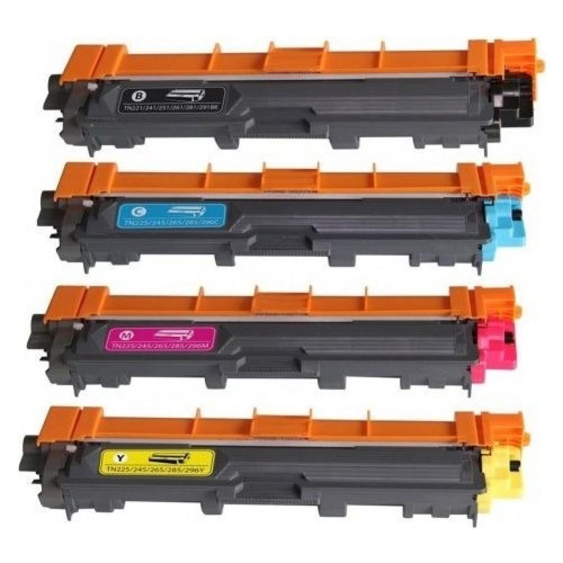Ekoset Brother MFC-9330CDW, MFC-9140CDN TN261 uyumlu 4 Renk Muadil Toner Kartuş