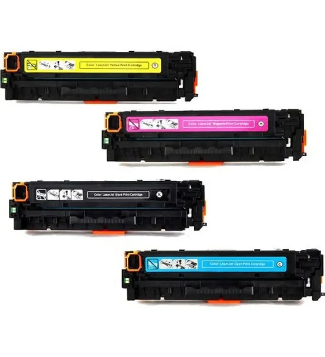 Colorful Toner Hp Laserjet Pro 200 Color Mfp M276N Uyumulu 131A 4 Renkli Set