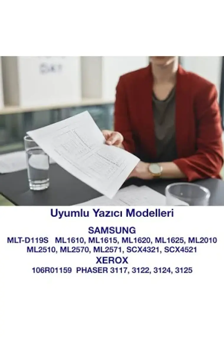 Ysy Samsung ML-1610 & Xerox 3117 (3k) Sayfa Verimli SCX4521 SCX4321 ML2510 ML2010 3125 Muadil Toner