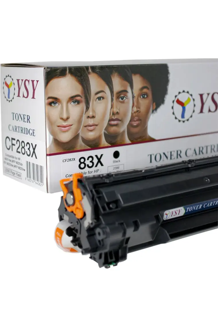 HP cf283X cf283A M201dw M201n M201 M125 M125NW M127FN M127FW M225DN M225DW  (2200) Sayfa Verimli Muadil Toner Kartuş (Siyah) -YSY