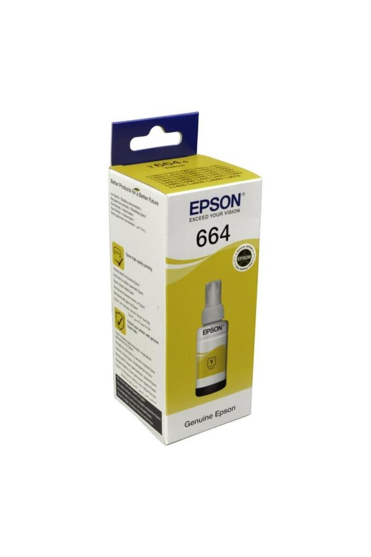 Epson T6644 L100/L200 70ml Sarı Mürekkep