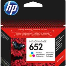 HP 652 Renkli Mürekkep Kartuşu F6V24AE