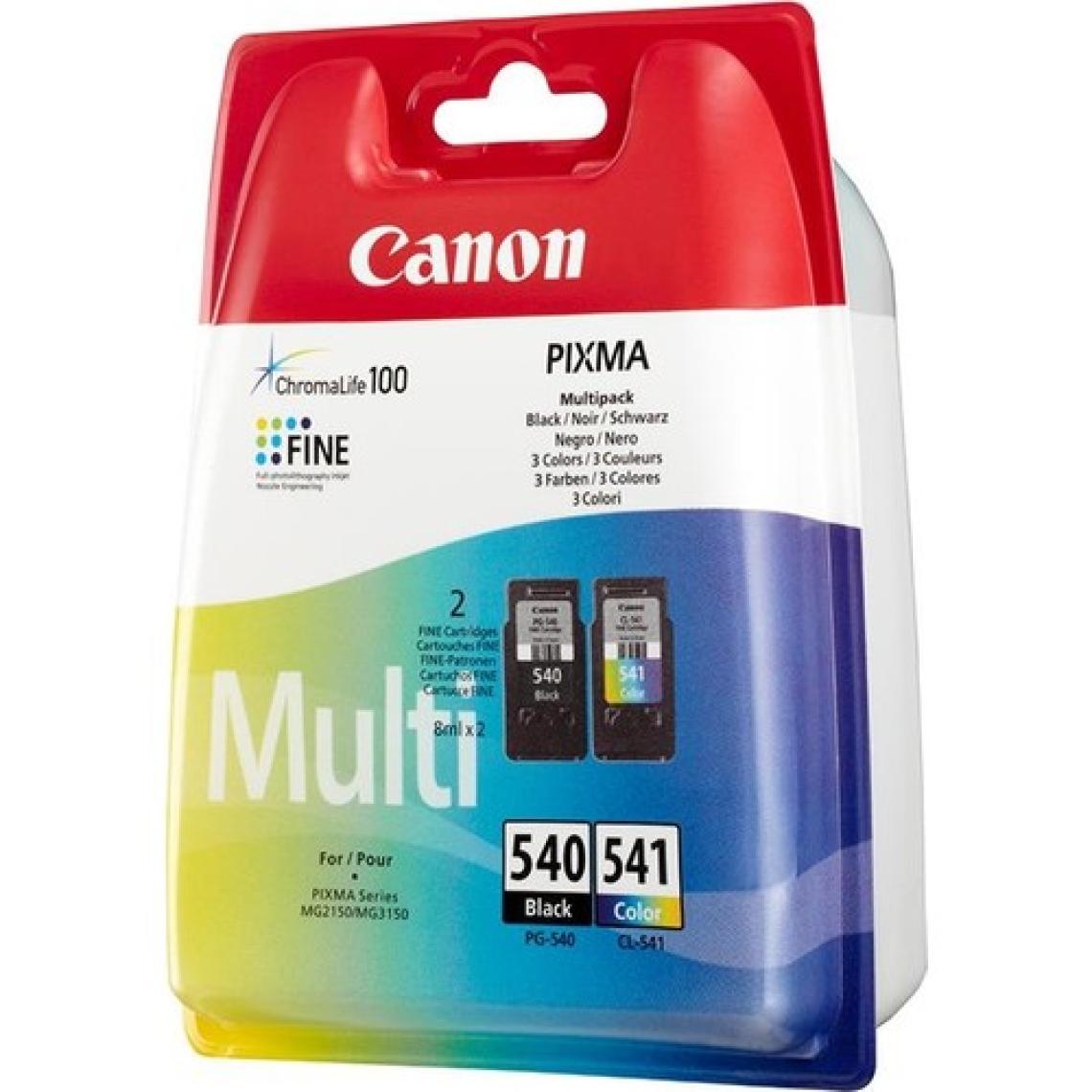 Canon PG-540/CL-541 Multi-Pack Orijinal 2'li Mürekkep Kartuşu Seti