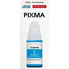 Canon GI-490 C Orijinal Cam Göbeği (Mavi) Mürekkep Kartuşu