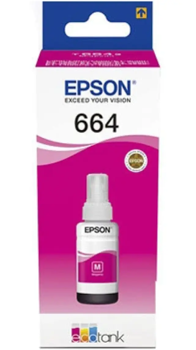 Epson T6643 L100/L200 70ml Kırmızı Mürekkep