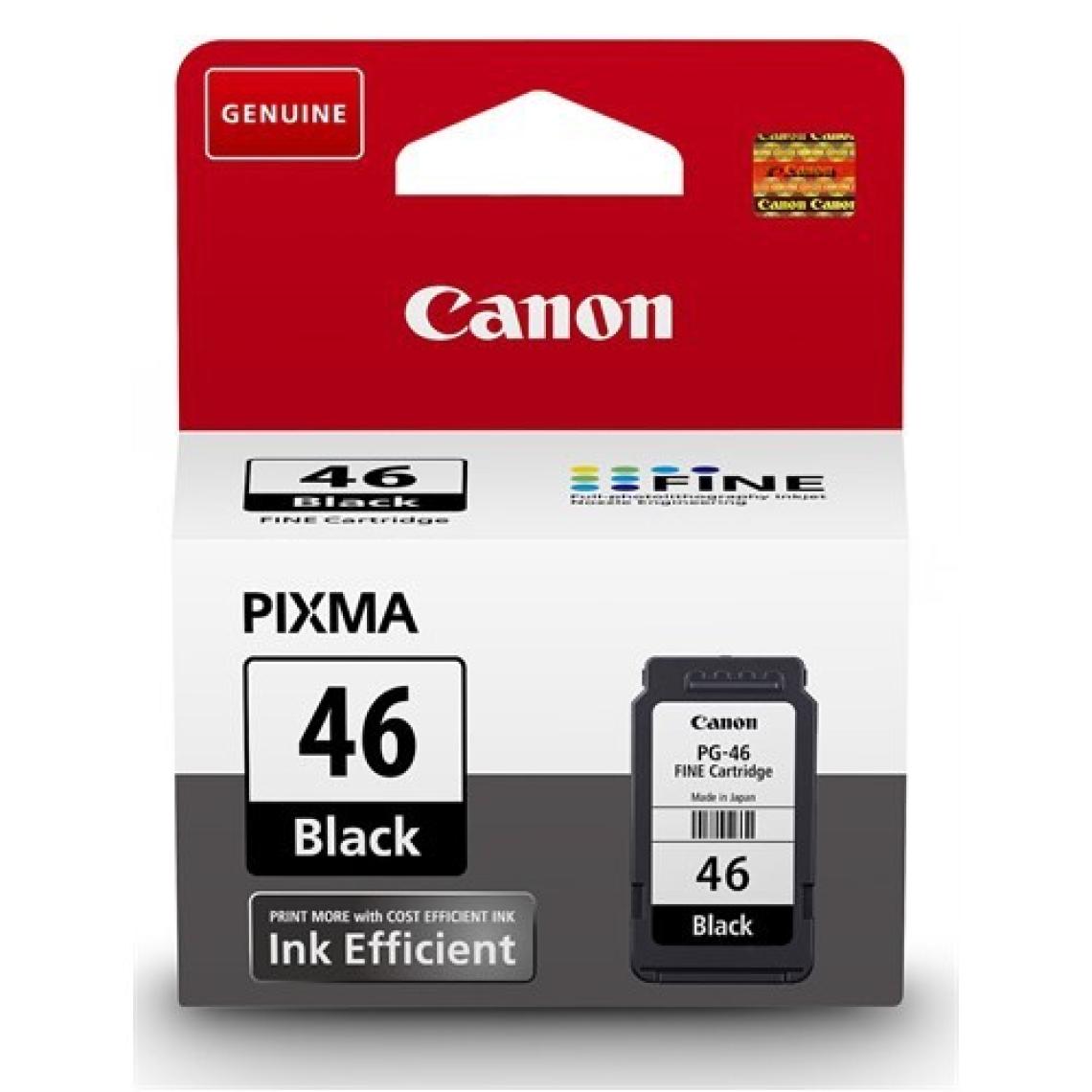 Canon PG-46 Siyah Mürekkep Kartuşu - 3 Adet