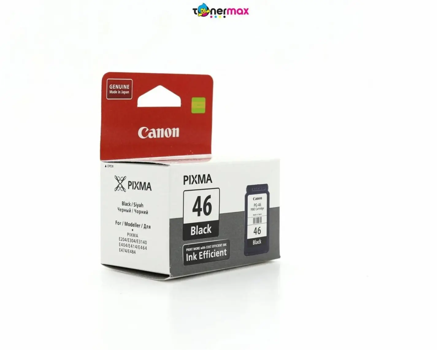 Canon PG-46 Black Siyah Mürekkep Kartuş E404-414-474 E3140
