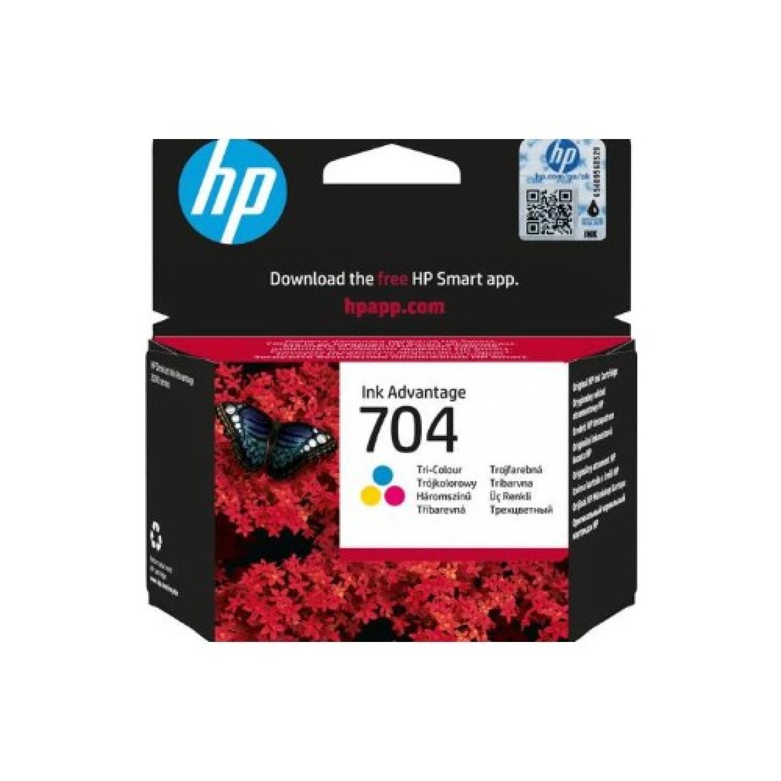 HP 704 Deskjet 2060 Üç Renkli Kartuş CN693AE