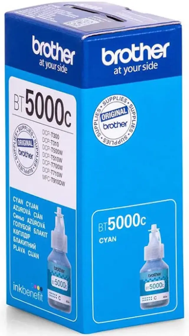 Brother BT5000C Mavi Mürekkep Kartuş (5000 Sayfa)