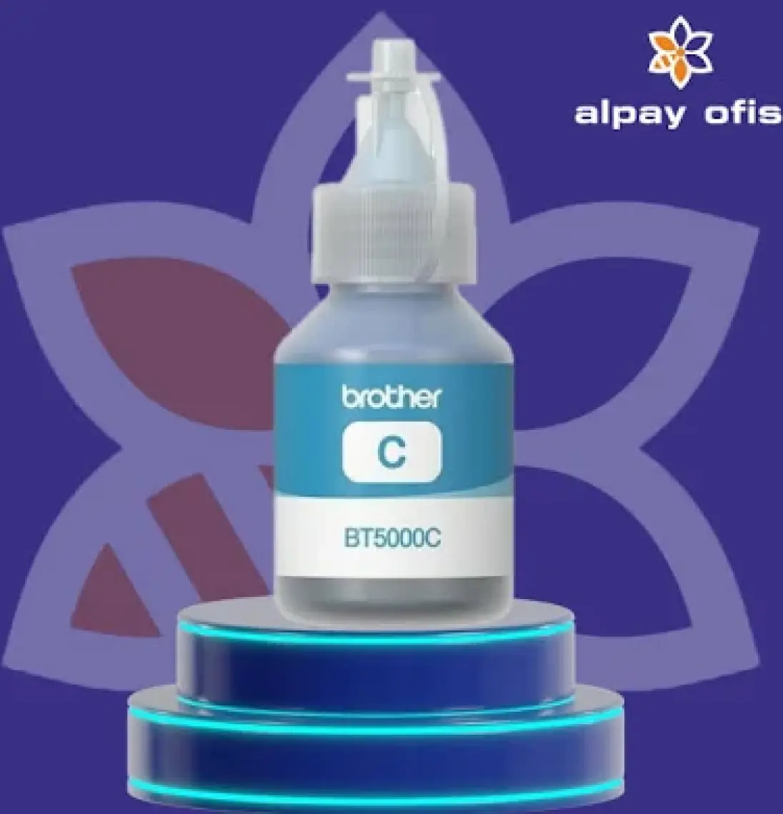 Brother BT5000C Mavi Mürekkep Kartuş (5000 Sayfa)