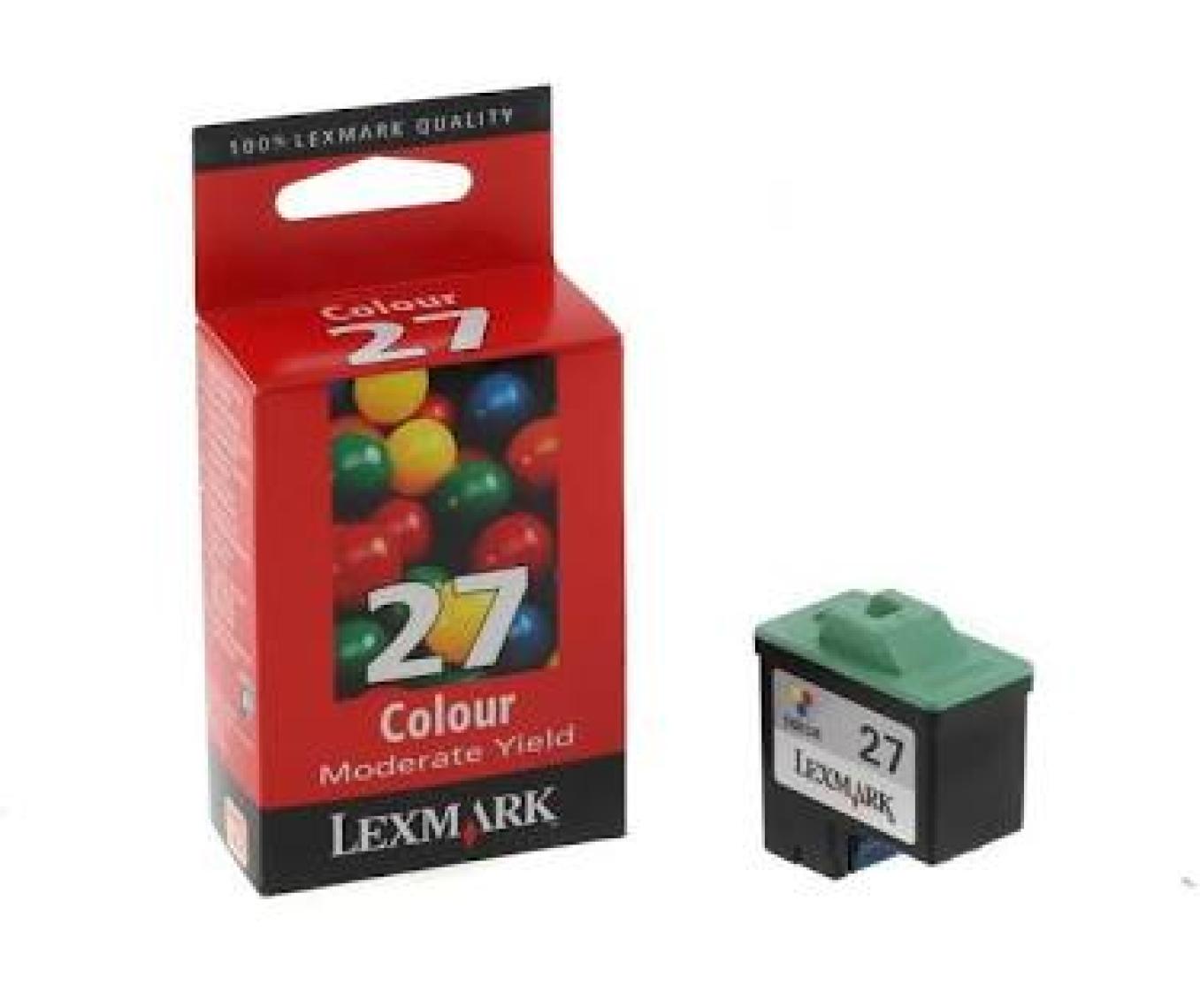 Lexmark 27 Renkli Kartuş 010NX227E