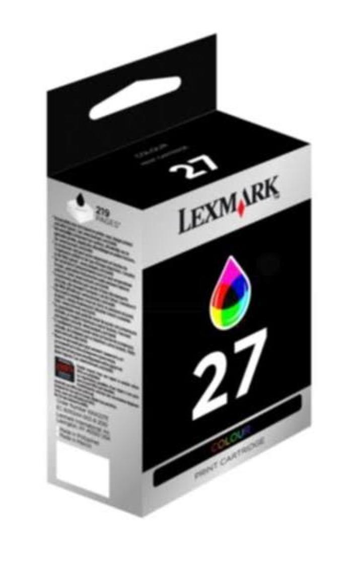 Lexmark 27 Renkli Kartuş 010NX227E