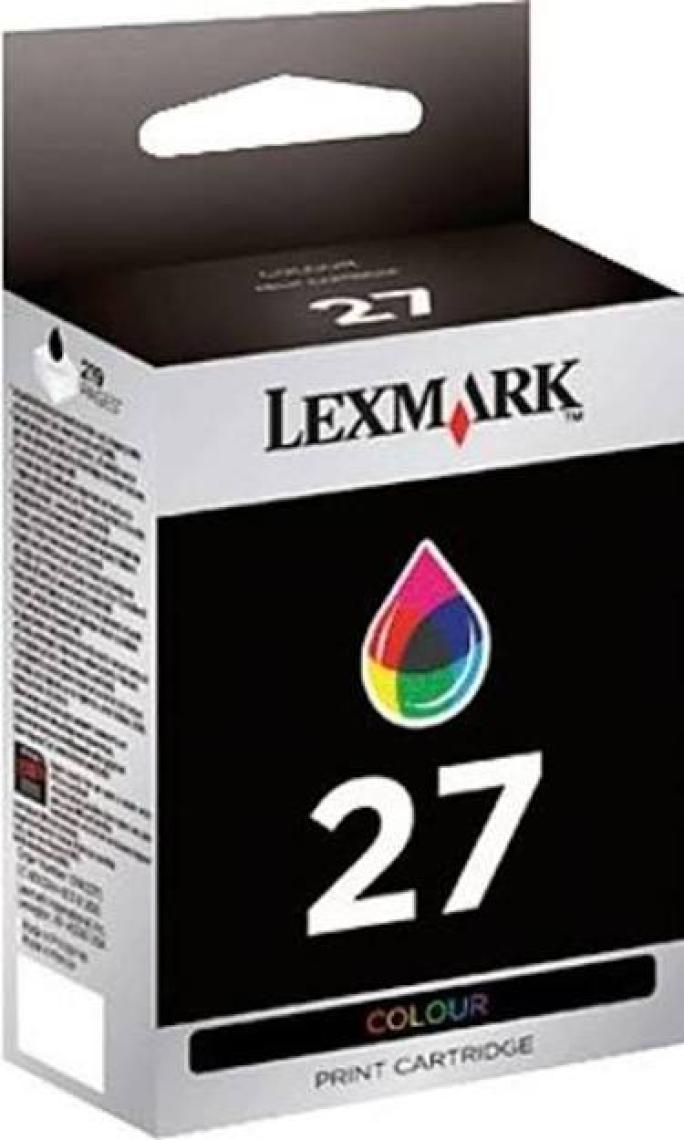 Lexmark 27 Renkli Kartuş 010NX227E