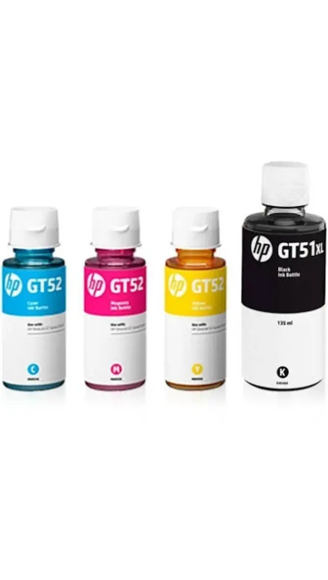 Hp GT51XL - 52  GT5820/ GT5810/ 415/ 315/  Smart tank 500-515-530 4 Renk Mürekkep Set