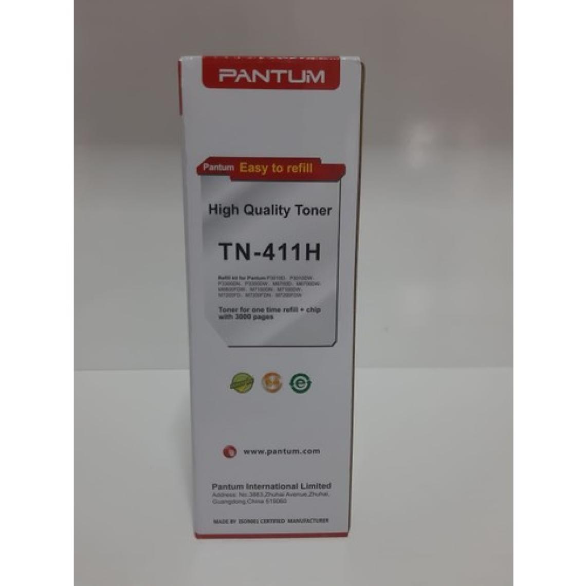 Pantum TN-411H Refill Toner Dolum Kiti Siyah