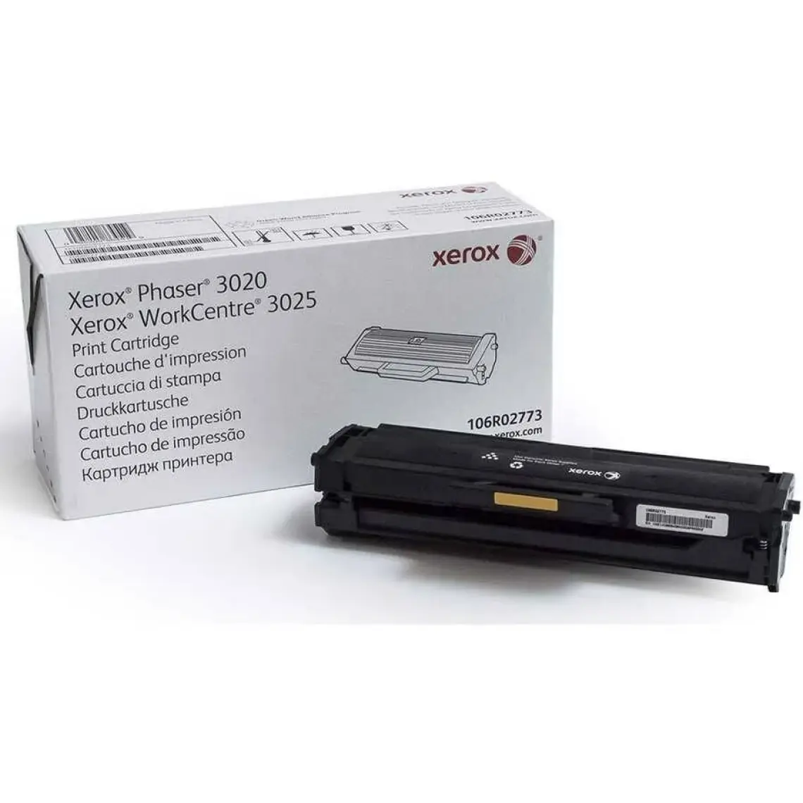 Xerox 106R02773 Siyah Orijinal Toner Kartuşu 1500 Sayfa phaser 3020 WORKCENTRE 3025