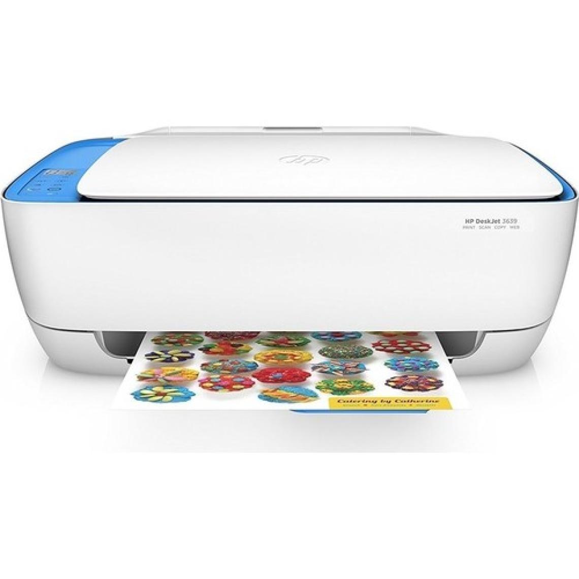 HP DeskJet 3639 Fotokopi + Tarayıcı + Mürekkep Püskürtmeli Wi-Fi + Airprint Yazıcı F5S43B