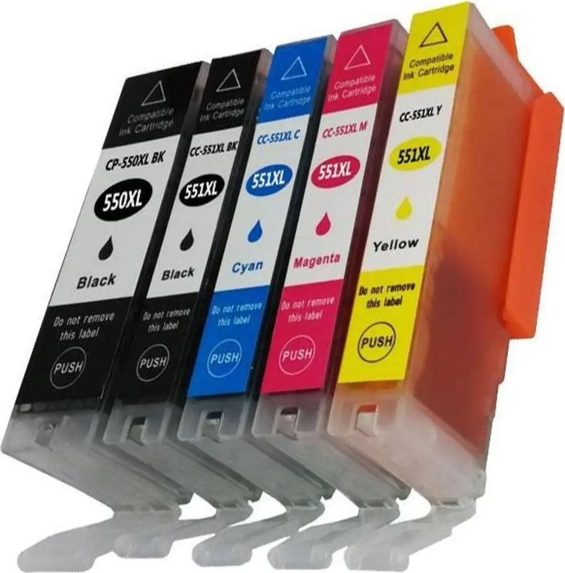 Photo Print Canon PGI 550XL CLI 551XL CMYK Chipli Muadil Kartuş Seti